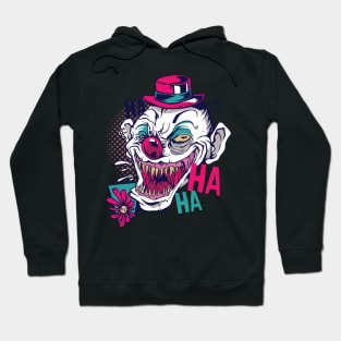 Halloween Joker creepy clown laugh Hoodie